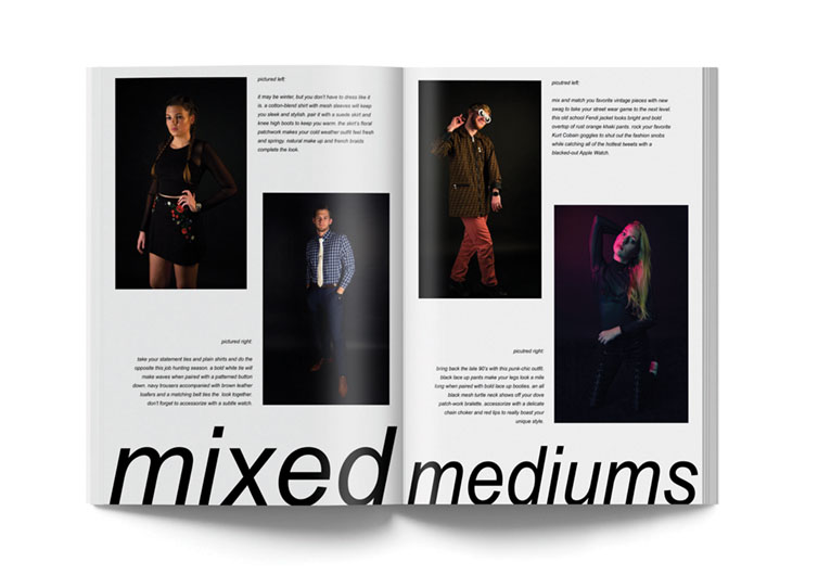 magazine layout design